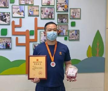 消防员捐髓救人点燃“生命火种”