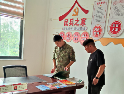 市人武部扎实推进普通民兵连建设