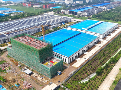 总口管理区鼎开电气项目火热建设