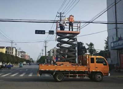 运粮湖管理区点亮群众出行“安全灯”