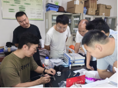 湖北特检院潜江分院举办应力应变检测仪专项培训