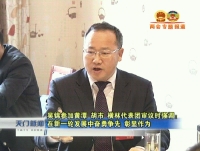 视频 | 吴锦参加黄潭胡市横林代表团审议