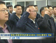 视频 | 吴锦以普通党员身份参加市委办“支部主题党日”活动