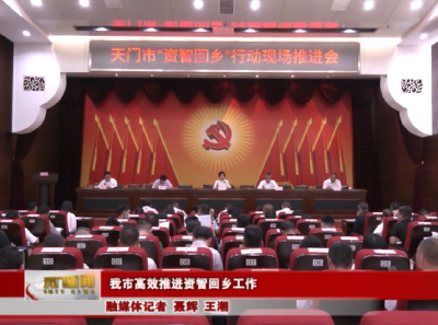 我市高效推进资智回乡工作