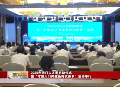 2025年天门人才周启动仪式 暨“才聚天门共建新时代侨乡”活动举行