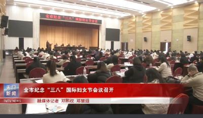 全市纪念“三八”国际妇女节会议召开