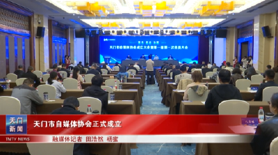 天门市自媒体协会正式成立