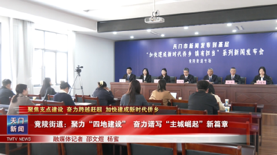 【聚焦支点建设 奋力跨越赶超 加快建成新时代侨乡】竟陵街道：聚力“四地建设” 奋力谱写“主城崛起”新篇章