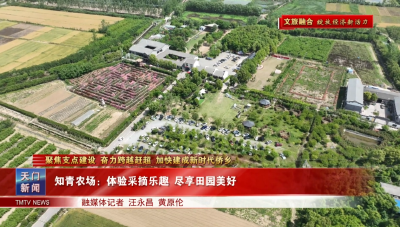 【聚焦支点建设 奋力跨越赶超 加快建成新时代侨乡·文旅融合 绽放经济新活力】 知青农场：体验采摘乐趣 尽享田园美好