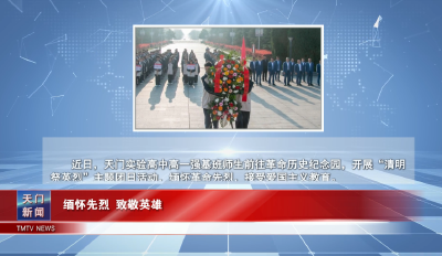 【图说天门】 缅怀先烈 致敬英雄