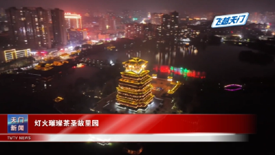 【飞越天门】灯火璀璨茶圣故里园