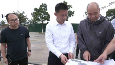 纪道清调研北湖绿色低碳示范项目推进工作 高质高效推进项目建设 为加快建成新时代侨乡注入强劲动能