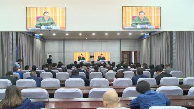 林区集中收听收看中央第四生态环境保护督察组向湖北省开展“回头看”情况反馈电视电话会
