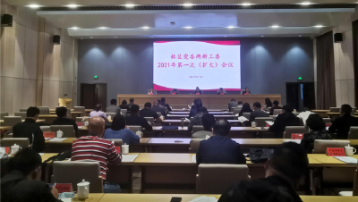 林区党委两新工委2021年第一次(扩大)会议召开