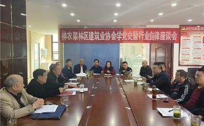 林区建筑业协会召开学党史暨行业自律座谈会