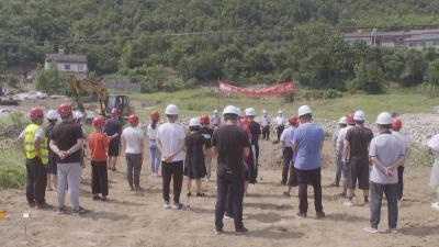 总投资8892.83万元 阳日镇南河花苑项目开工建设