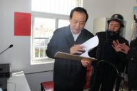 省教育厅厅长刘传铁到广水市调研综治工作