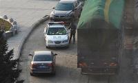 黑龙江交警被指设岗收钱放行超载车