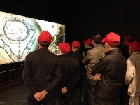 随县|光荣院老战士参观规划展览馆