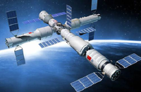 神舟十一号飞船撤离天宫二号 航天员即将返回