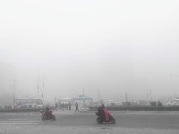 今早大雾锁城 麻竹高速公路大随段全线已实施交通管制