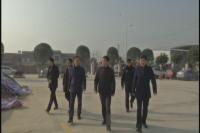 林常伦检查城市市容和交通秩序