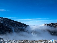 大美无言 航拍湖北神农架梦幻雪景