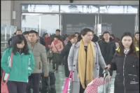 节后火车站迎返程高峰