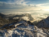 大美无言 航拍湖北神农架梦幻雪景