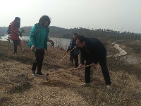 植树节我们在行动|随州广播电视台组织员工义务植树