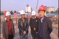 甘国栋调研新㵐水一桥建设发展