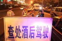 全市一季度查获104名醉驾人