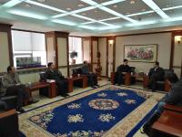 市长郄英才拜访中央电视台领导