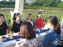 有试过在这么美丽的花海里品茶吗？