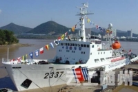中国海警舰船编队今日在钓鱼岛领海内巡航
