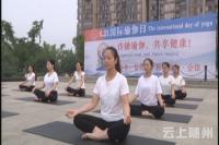   “国际瑜伽日” 百人齐练瑜伽