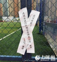 男子花千万元将垃圾场变足球场被拆，武汉城管：没拆错