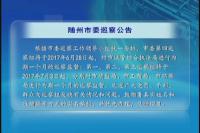 随州市委巡察公告