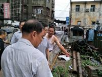市长郄英才检查城区防汛