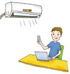 出汗猛吹空调，老汉吹出心梗