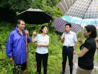 市委书记陈安丽到随县察看暴雨灾情强调：加强应急值守 全力抢险救灾