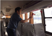 我市已有265辆在用营运客车完成应急锤更新更换