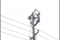 随州供电公司市区分公司：抢修雷击电线  尽快恢复供电