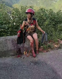 十堰一农妇遭五步蛇空袭 怒撕毒蛇为儿加菜