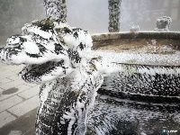 楚北天空第一峰迎今年入冬第一场雪