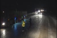 V视| 风雪夜坚守 只为路畅通
