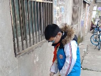 聚奎门学校开展“关爱他人，关爱社会，关爱自然”主题学雷锋活动