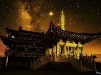 星河灿烂大洪山 