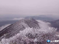 2020初雪后 楚北第一峰大洪山美到不忍打扰
