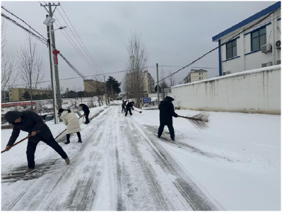 殷店镇教育系统积极应对极寒天气保障如期开学